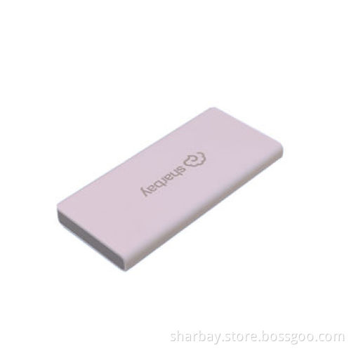 Dual USB Power Bank, 10,000mAh Capacity